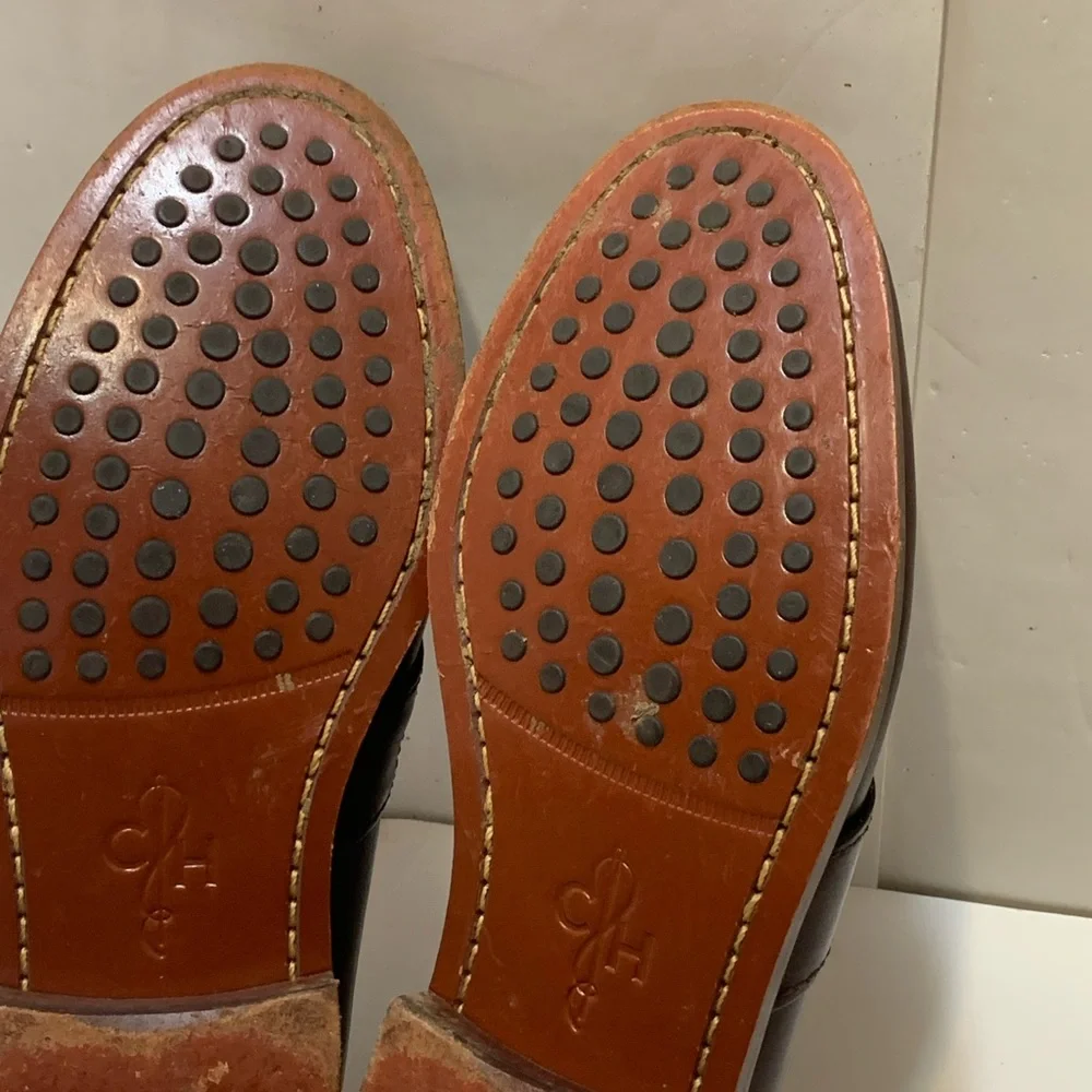 Cole Haan Men's Brown Leather Loafers